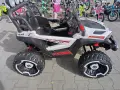 SAFARI двуместен акумулаторен джип JAKARTA 4x4 бял, снимка 2