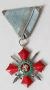 Орден за военна заслуга V степен с мечове, Кавалерски кръст, снимка 1