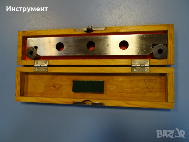 Синусна линия L-200mm Sine Bar DDR, снимка 3 - Други инструменти - 54916247