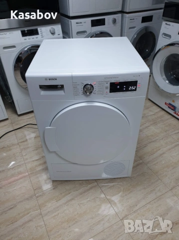 Сушилня Bosch Exclusiv Термопомпа 12м Гаранция Бош, снимка 2 - Сушилни - 54252779
