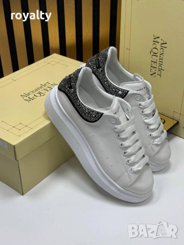 Alexander McQueen Нови Дамски Маратонки с Кутия 