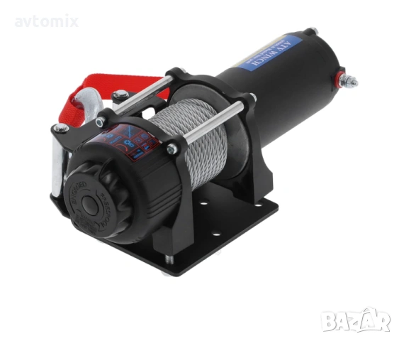 Електрическа лебедка 5500LBS 2500кг 12V с дистанционно за теглене на автомобили джипове лодки офроуд, снимка 5 - Аксесоари и консумативи - 54355662