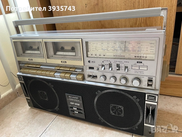 SHARP GF 515Z Japan , снимка 2 - Радиокасетофони, транзистори - 55068719