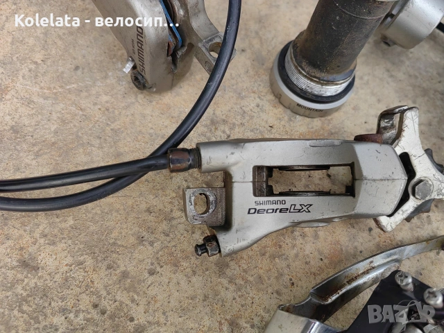 Shimano Deore LX групсет дерайльор спирачки курбели команда, снимка 5 - Части за велосипеди - 54461538
