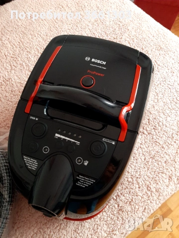 Перяща прахосмукачка BOSCH BWD421POW/04, снимка 2 - Прахосмукачки - 54065265