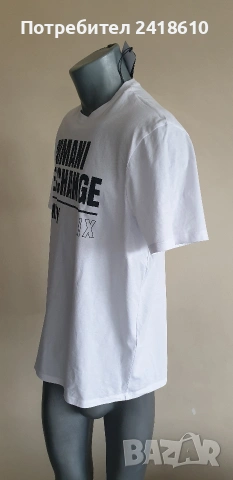 Armani Exchange A/X Organic Cotton Mens Size XL НОВО! ОРИГИНАЛ! Мъжка Тениска!, снимка 5 - Тениски - 54256395