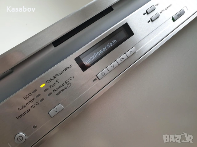 Inox Miele Auto Open QuickPower Wash Съдомиялна - Частично Вграждане