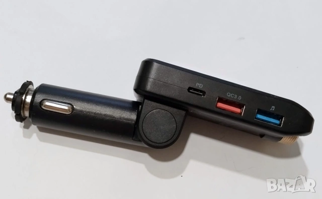 FM Трансмитер за кола MP3 Player Bluetooth Charger Плейер SD Card, снимка 4 - Аксесоари и консумативи - 55264437