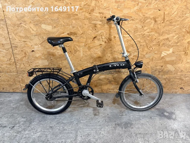 20цола сгъваем CYCO Alu алуминиев градски велосипед колело[3ck-SRAM]