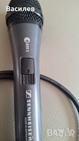 Микрофон Sennheiser E 835-S, снимка 2 - Микрофони - 54580252