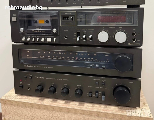 🔊Ретро аудио сет - система TECHNICS - усилвател, тунер, дек🔊, снимка 2 - Аудиосистеми - 54554593