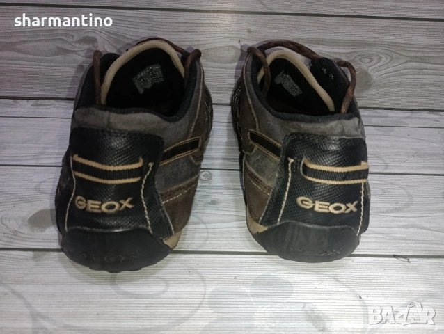 Geox N 46 кожени сникърси, снимка 3 - Маратонки - 54583571
