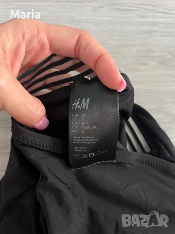 H&M цял бански черен, снимка 2 - Бански костюми - 55406479