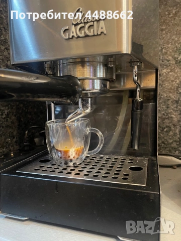  Gaggia Classic и мелачка, снимка 3 - Кафемашини - 54789321