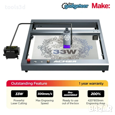 ACMER P2 Laser Engraver 33W