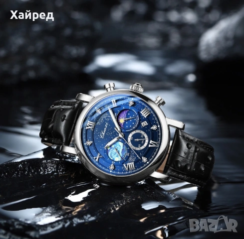 Нов Мъжки Часовник Chenxi , снимка 7 - Мъжки - 54305773