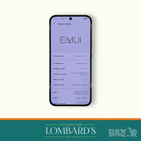 Huawei Nova 13 256GB, N: 534050, снимка 2 - Huawei - 54293282