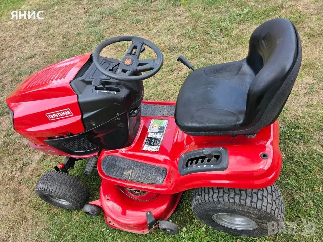 ТРАКТОРНА КОСАЧКА 19.К.С. BRIGGS&STRATTON/KRAFTSMAN.САЩ. КАТО НОВА , снимка 10 - Градинска техника - 55350848