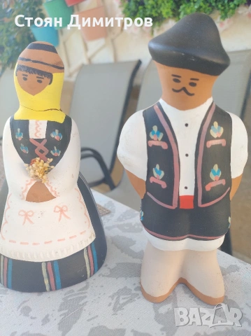 Испанска теракота,ръчна изработка и оцветени от Tagerche Canarias,,,kaнарски занаячий,  20см.