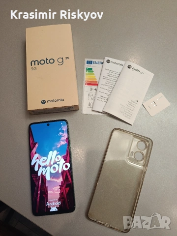 Motorola g35 пълен комплект 