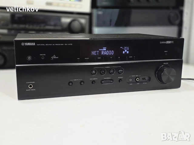 🚀 Yamaha RX-V475 – Съвременен Мрежов Звяр! Модерни екстри и чист японски хъс! 🔥🇯🇵, снимка 3 - Ресийвъри, усилватели, смесителни пултове - 54994278
