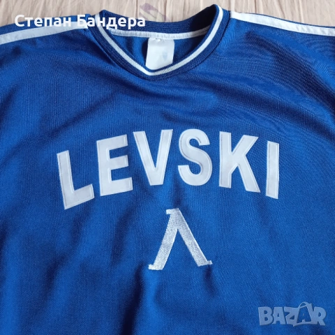 LEVSKI 2000s VINTAGE горница топ суичър блуза Левски 1914 София jumper sweatshirt, снимка 2 - Футбол - 54057250
