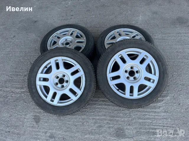16 цола джанти с гуми 5х100, снимка 2 - Гуми и джанти - 55364797