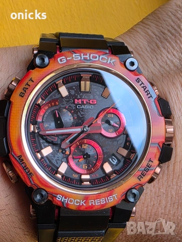 Casio G-Shock MT-G 40th Anniversary Flare Red (MTG-B3000FR-1A)
