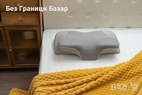 Нова ергономична Ортопедична цервикална възглавница за сън и опора на врата, снимка 2 - Възглавници - 55533107