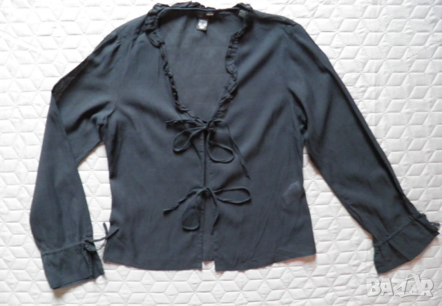 Лот от три дамски ризи H&M HENNES и IMPULS, снимка 10 - Ризи - 54332620