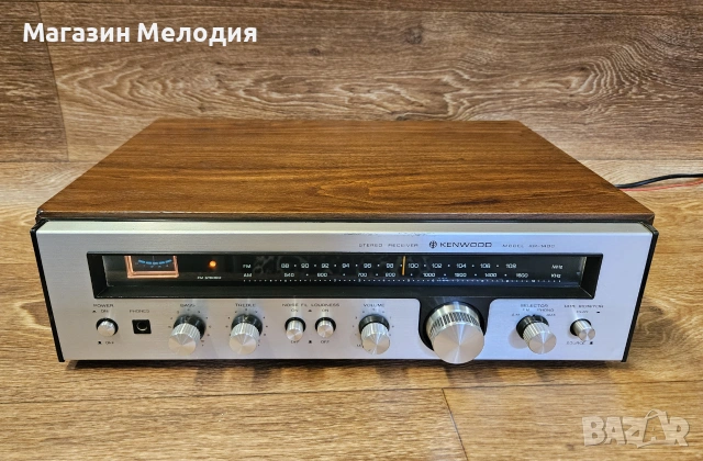 Ресивър Kenwood KR-1400 (1974г.) – Уникален звук, ТОП състояние!📻✨Японска винтидж класика!, снимка 2 - Декове - 55103366