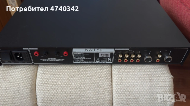 Naim Nait 5si - възможен бартер, снимка 4 - Ресийвъри, усилватели, смесителни пултове - 54639946