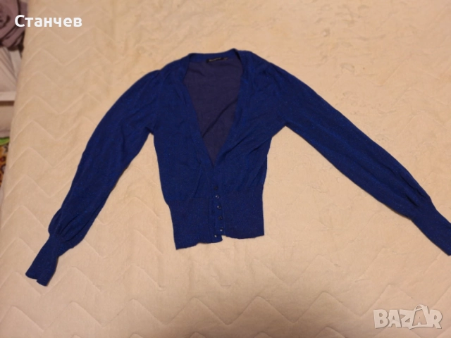  дамска блестяща жилетка Atmosphere, елекриково синя (размер EUR 38 / S-M)