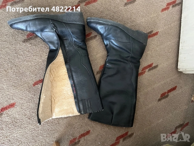 Подарявам дамски високи кожени ботуши, снимка 6 - Дамски ботуши - 54719863