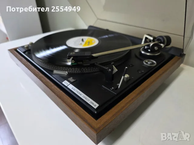 Легендарен грамофон Dual CS 604 – Direct Drive с доза DMS 240 E / Произведен в Германия, снимка 7 - Грамофони - 55350642
