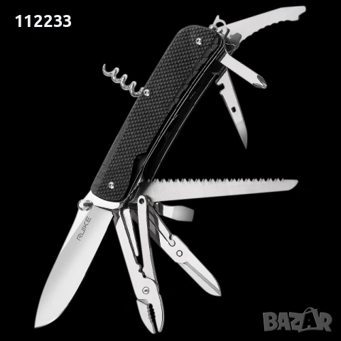 Ruike LD51-B мултитул, снимка 6 - Ножове - 54780991