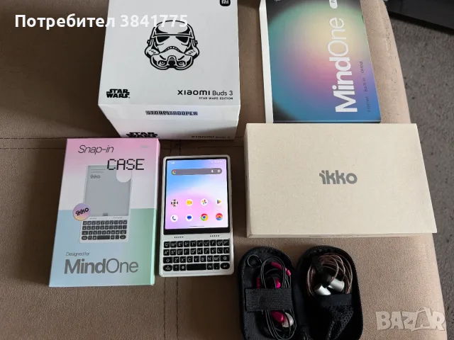 Ikko Mind One Pro 256gb with keyboard рядък и интересен смарфон, нов