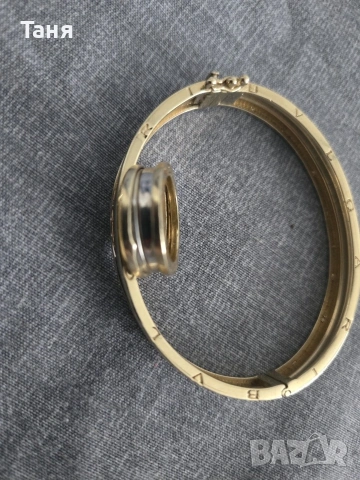Златна гривна и пръстен BVLGARI , снимка 4 - Гривни - 54716916