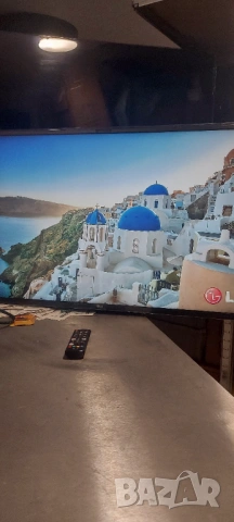 Телевизор LG 43UN71003LB 43'' (109 cm), 4K Smart UHD, Web Os + Протектор срещу синя светлина, снимка 2 - Телевизори - 54683856
