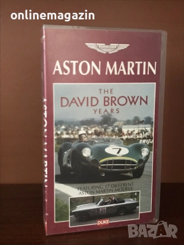 Видеокасета “ ASTON MARTIN “ VHS