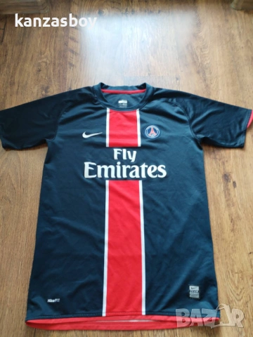 paris saint-germain x NIKE 2008-09 shirt l. boys - юношеска колекционерска тениска 158-170см. , снимка 5 - Детски тениски и потници - 54538921