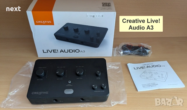Creative външни USB звукови карти и DAC Sound Blaster Play! 4 / G3 / G6 / GC7 / X4 / A3 / G8, снимка 9 - Други - 55033987