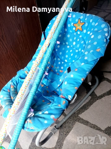 Бебешки шезлонг , снимка 2 - Детски шезлонги - 54205787
