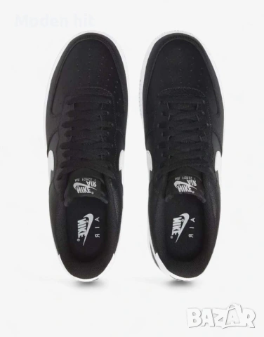 Оригинал! NIKE Air Force 1 Shoes Black/White мъжки сникърси, снимка 2 - Маратонки - 54442801