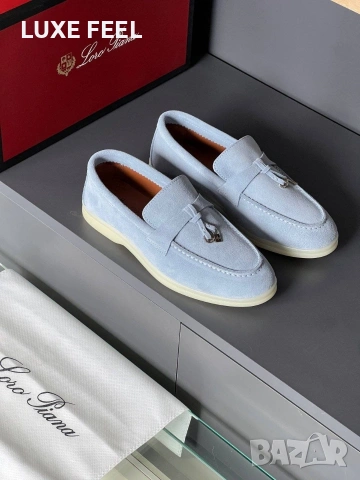 Loro Piana 💎 Естествен Велур , снимка 6 - Ежедневни обувки - 54392398