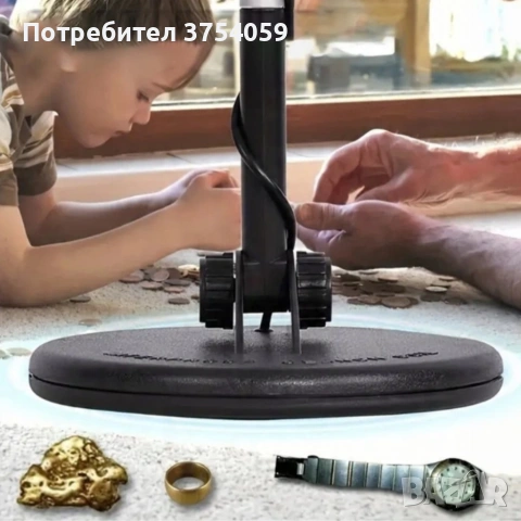 Водоустойчив металотърсач за злато, сребро, монети и съкровища K-1374, снимка 3 - Друга електроника - 55179569