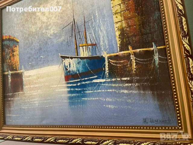 Картина масло, снимка 2 - Картини - 54008226