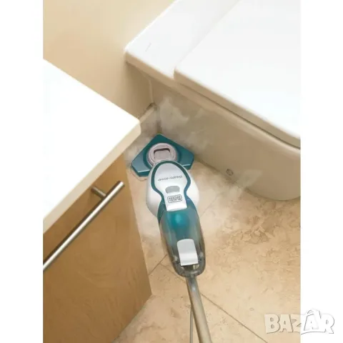 Парочистачка Black+Decker Steam Mop 2в1, снимка 3 - Парочистачки и Водоструйки - 55671379
