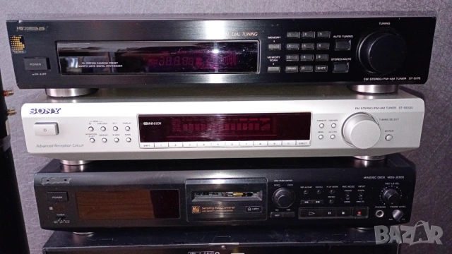 ОБЩА ЦЕНА Sony minidisc тунер мини диск tuner сони минидиск mini disc за ремонт!