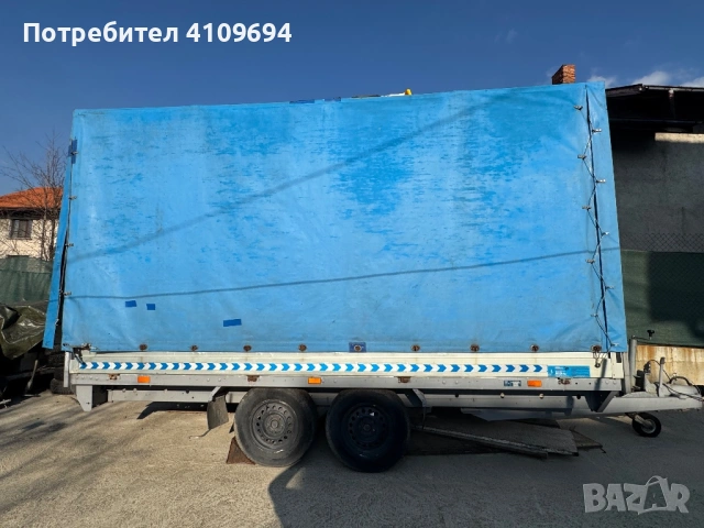  Дву осно Ремарке 4 метра, снимка 6 - Ремаркета - 54220952